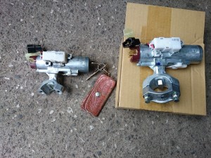 サンバー鍵交換2